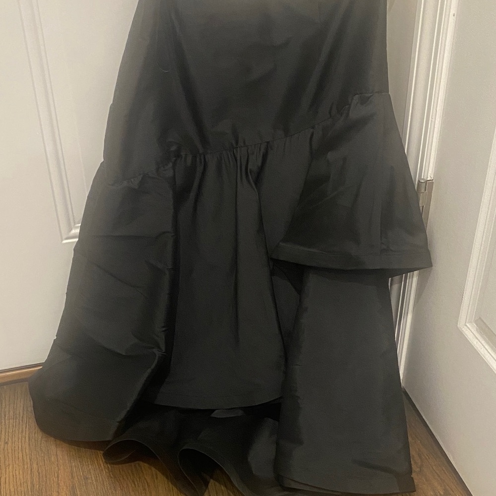 Teri Jon Black Maxi Skirt
